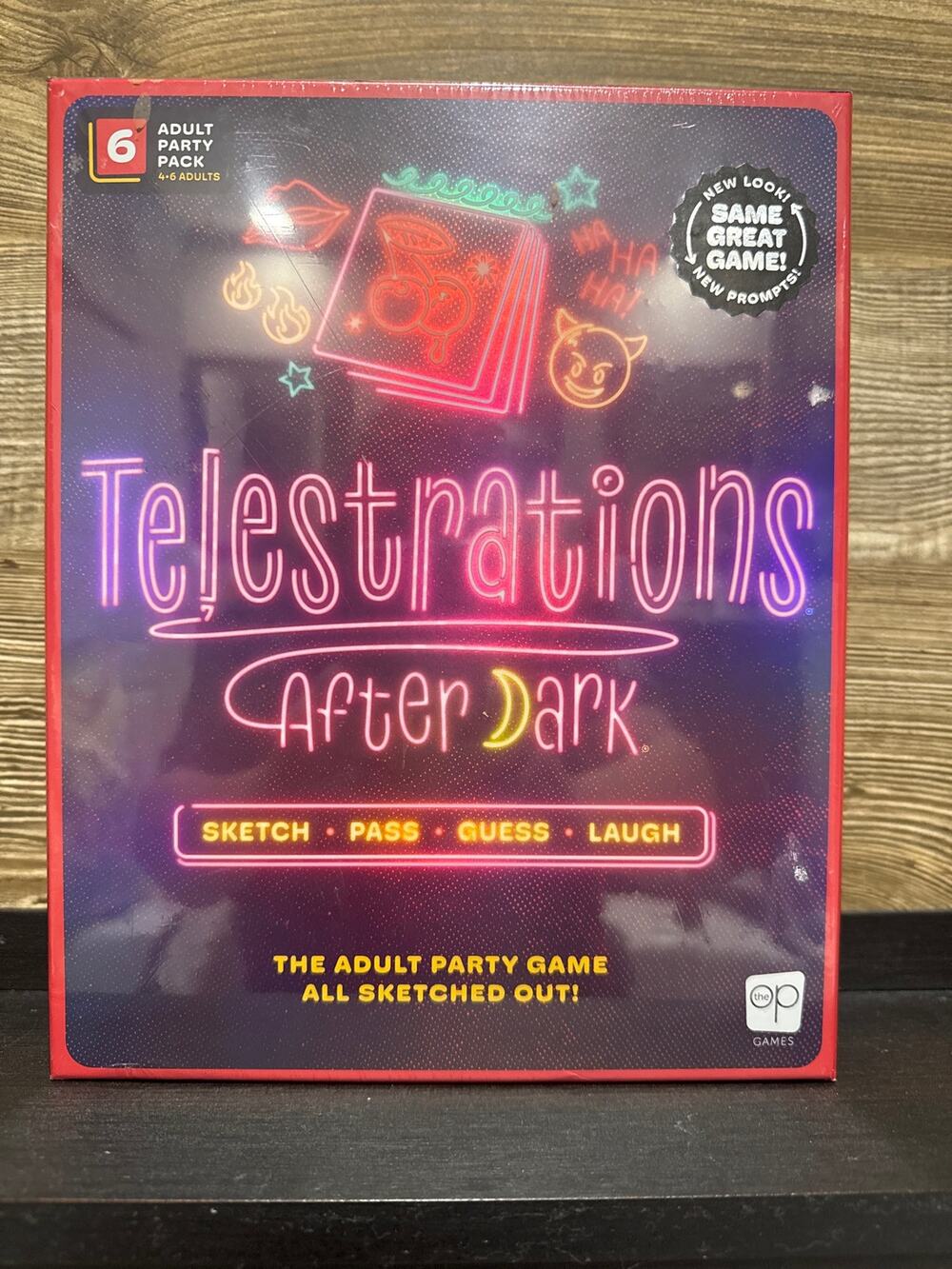 Telestrations Adult Party Game NEW 18+ Drawing Game Christmas Gift Game Night